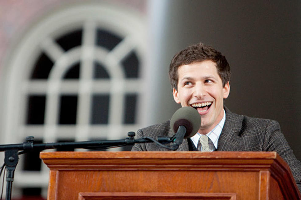 Watch Andy Samberg’s Commencement Address to the Harvard Graduating Class
