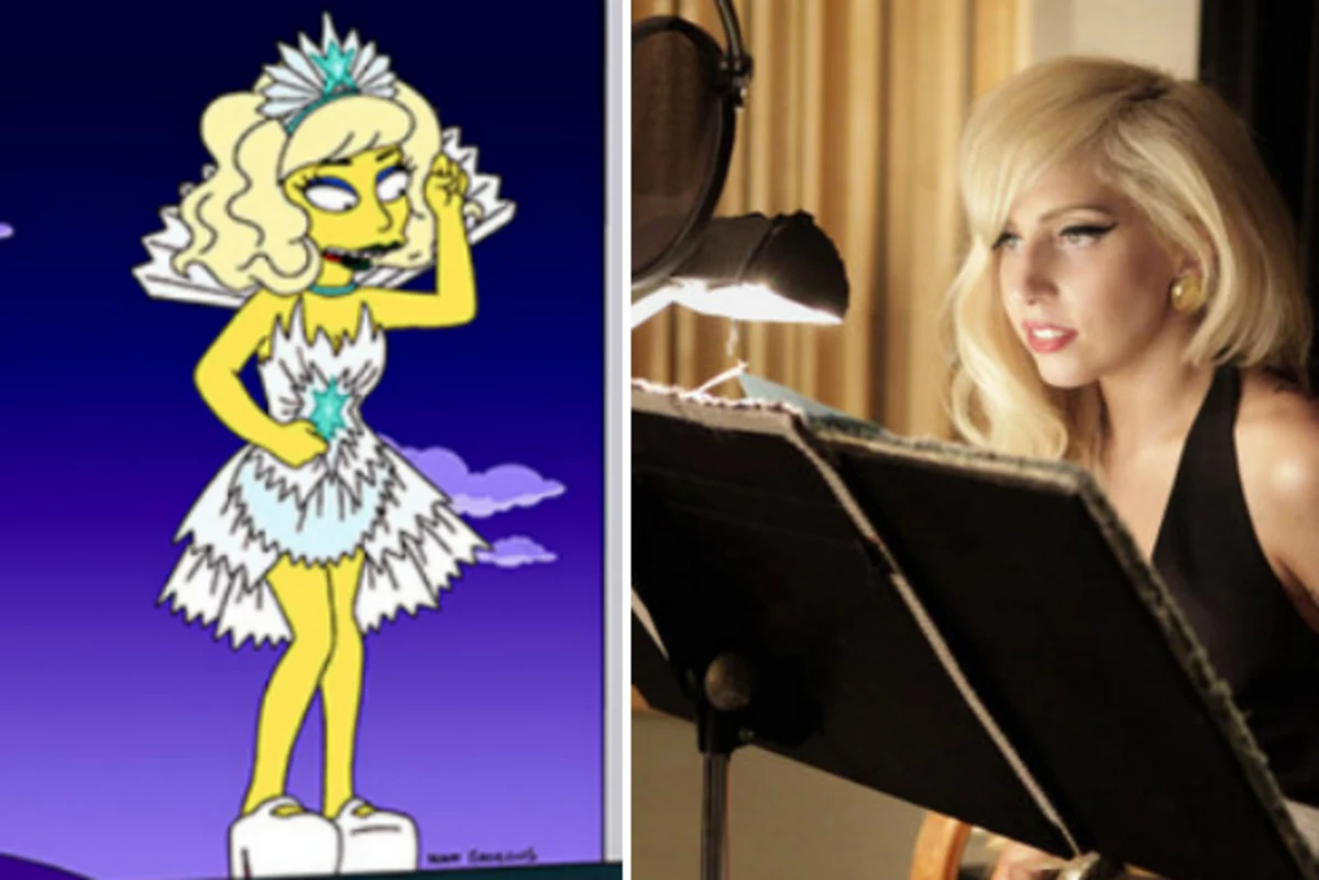 First Look: Lady Gaga in 'Simpsons' Season Finale