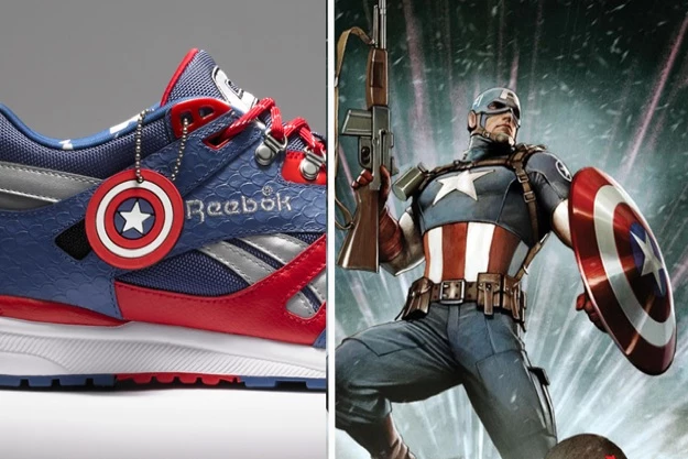 reebok captain america shoes