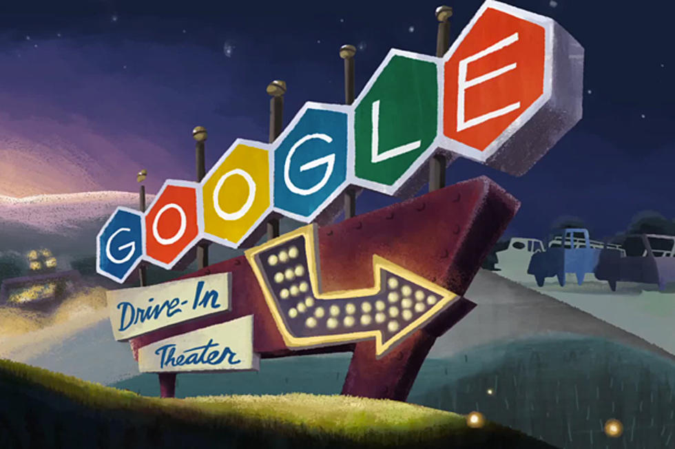 Google Doodle Rings in the Anniversary of the First Drive-In Movie Theater