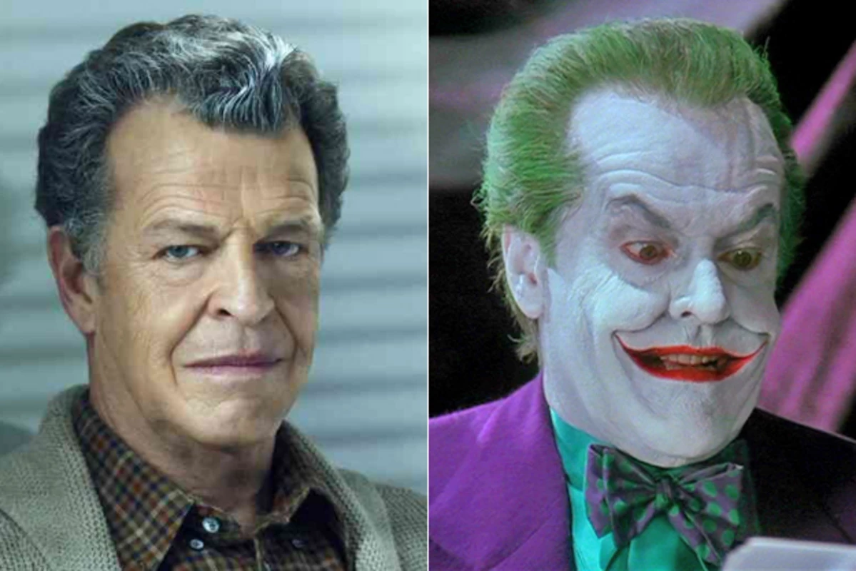 John Noble + Jack Nicholson as the Joker — Dead Ringers?