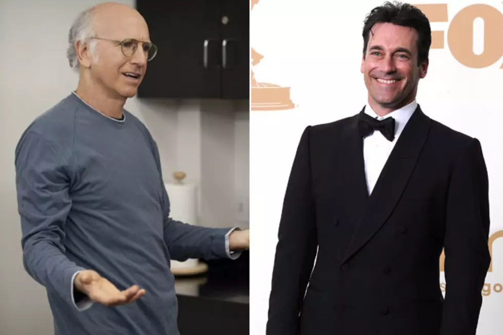 Jon Hamm Joining Larry David for Upcoming Comedy