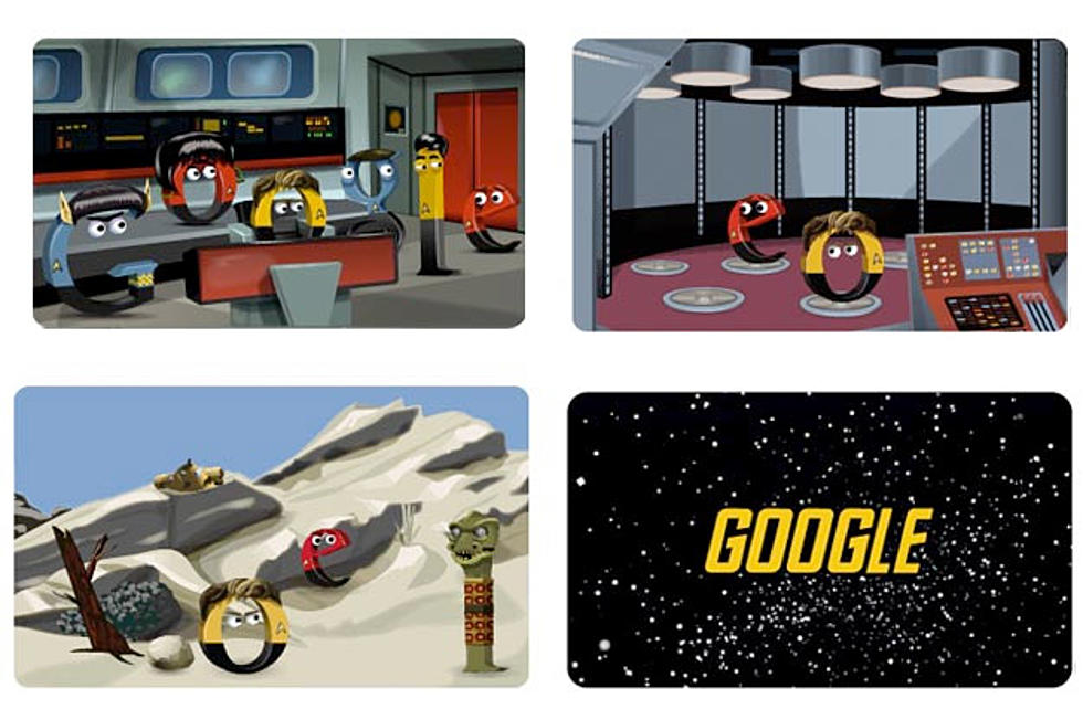 Google Doodle Celebrates the ‘Star Trek’ 46th Anniversary
