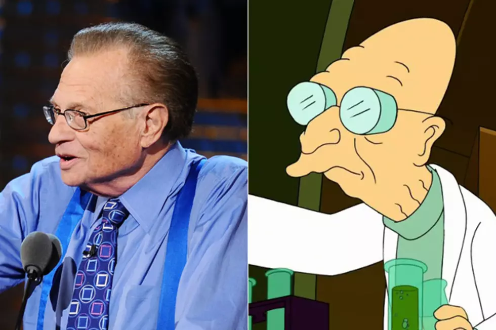 Larry King + Professor Farnsworth &#8212; Dead Ringers?