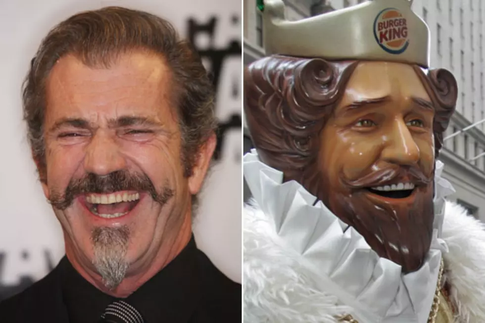 Mel Gibson + The Burger King — Dead Ringers?