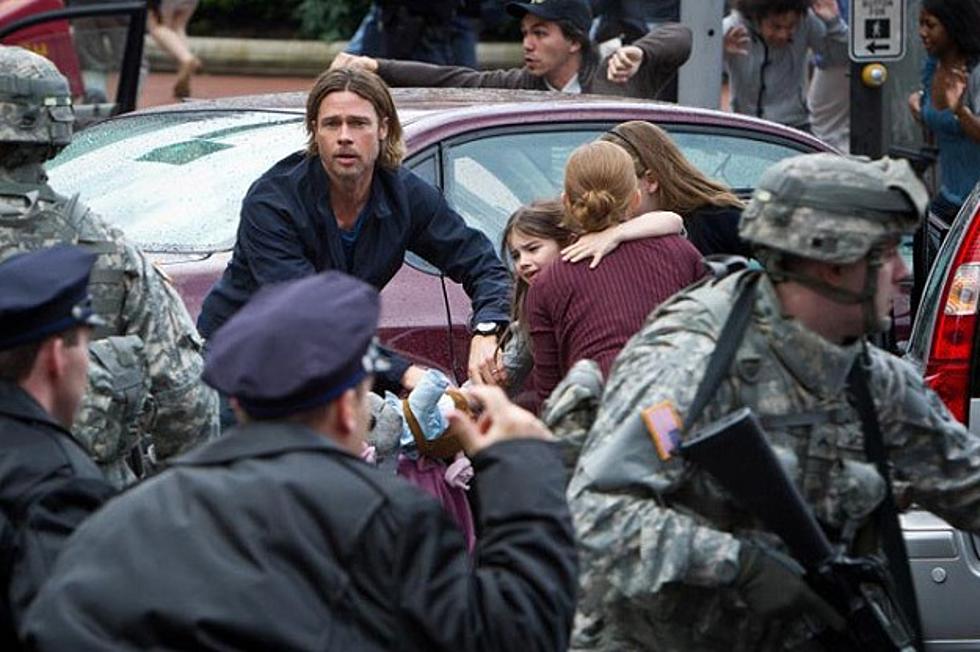 &#8216;World War Z&#8217; Trailer: Brad Pitt Battles Zombies, Protects His Family