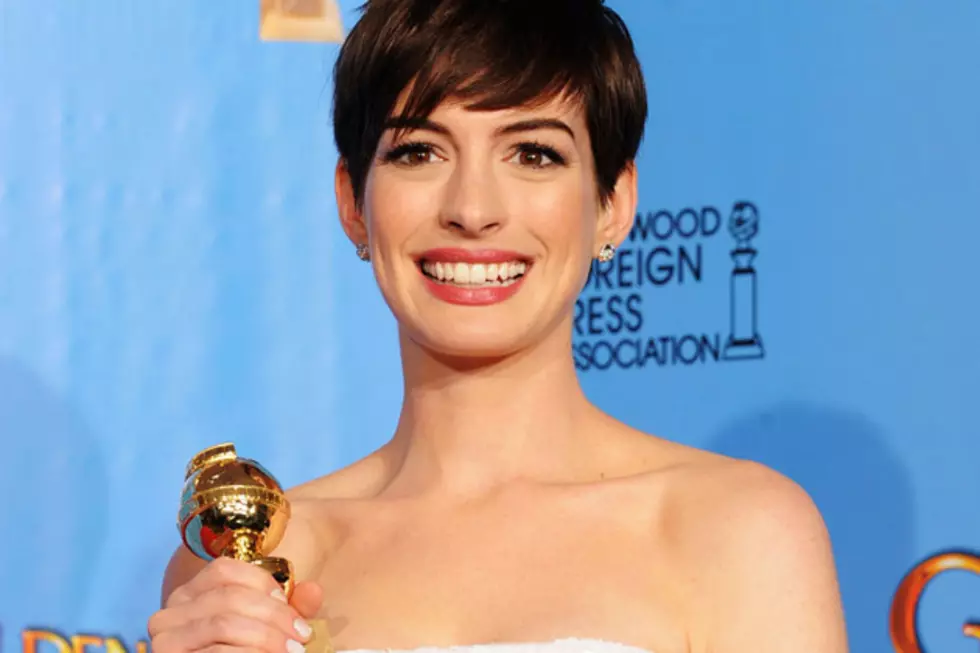 Anne Hathaway Wins Best Supporting Actress For &#8216;Les Miserables&#8217; at the 2013 Golden Globes