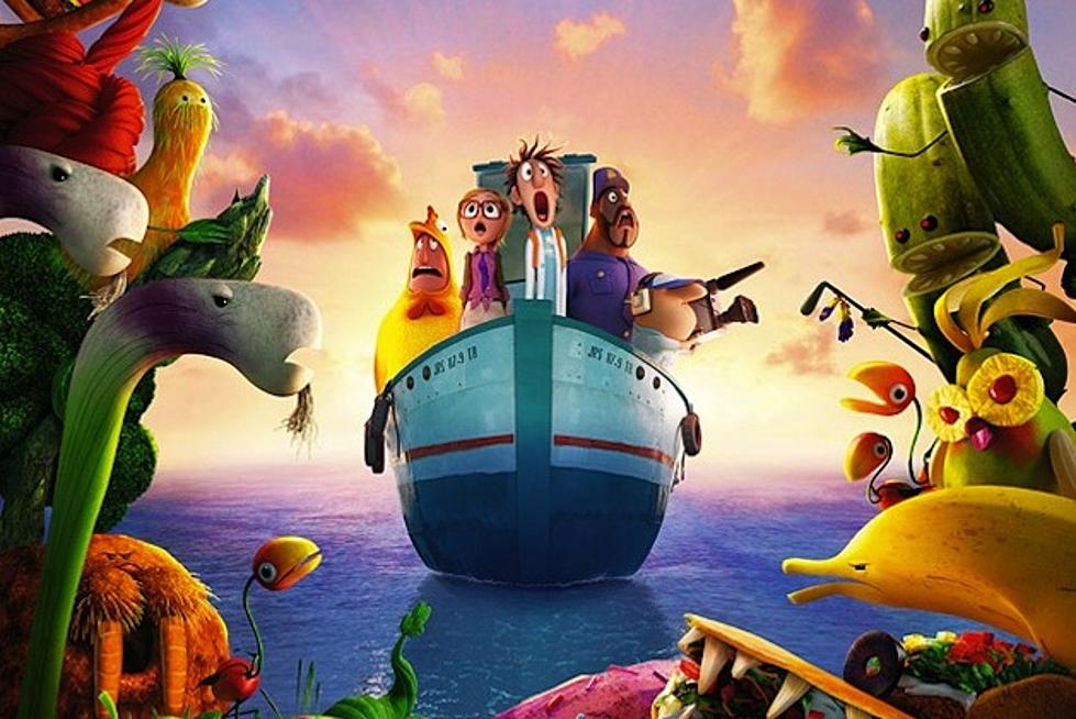 ‘Cloudy With a Chance of Meatballs 2′ Poster Reveals “Something Big Was Leftover”