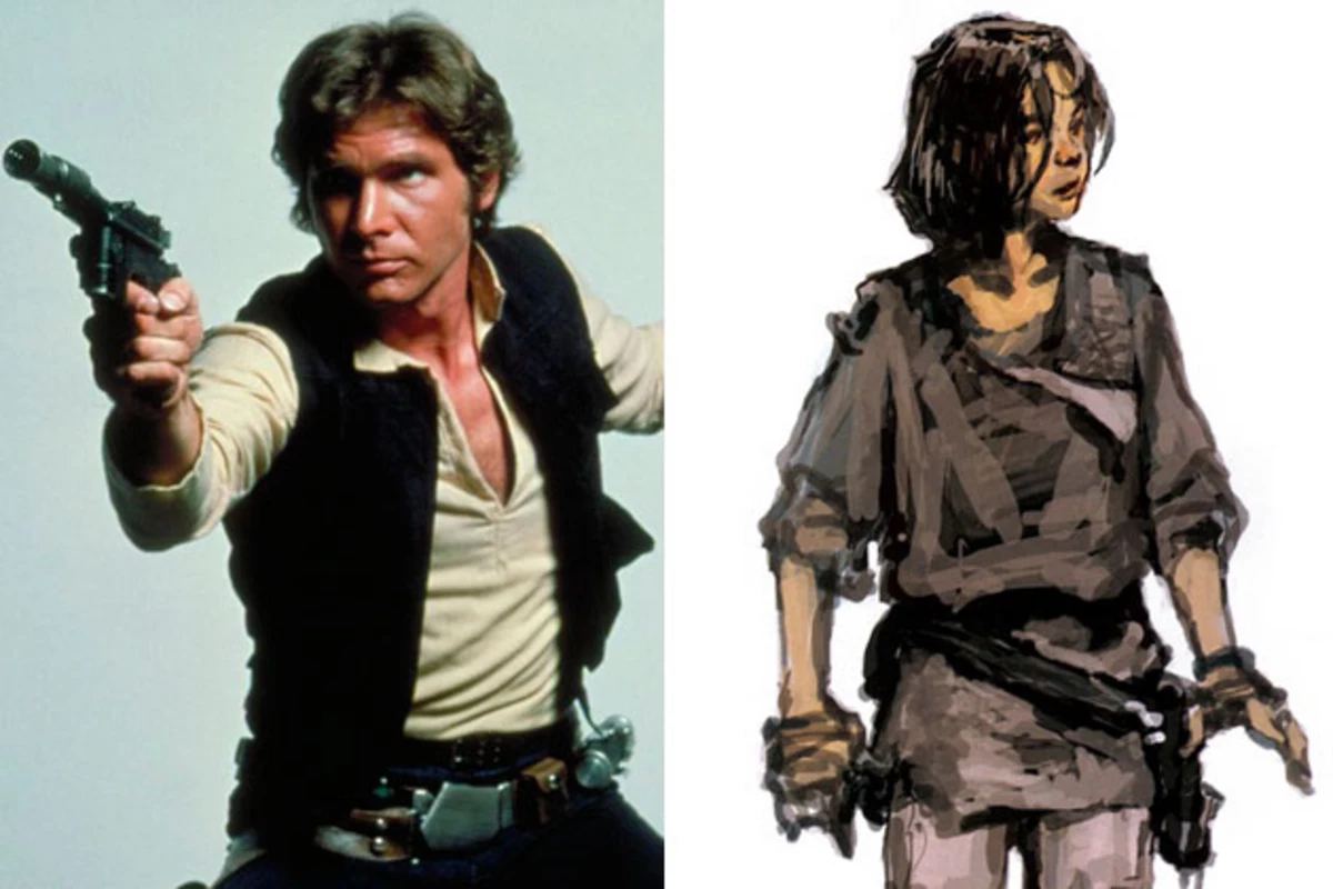 Star Wars' Concept Art Reveals a Young Han Solo