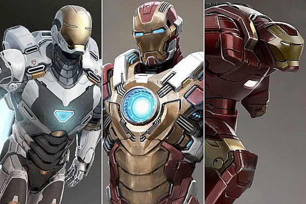 all iron man suits