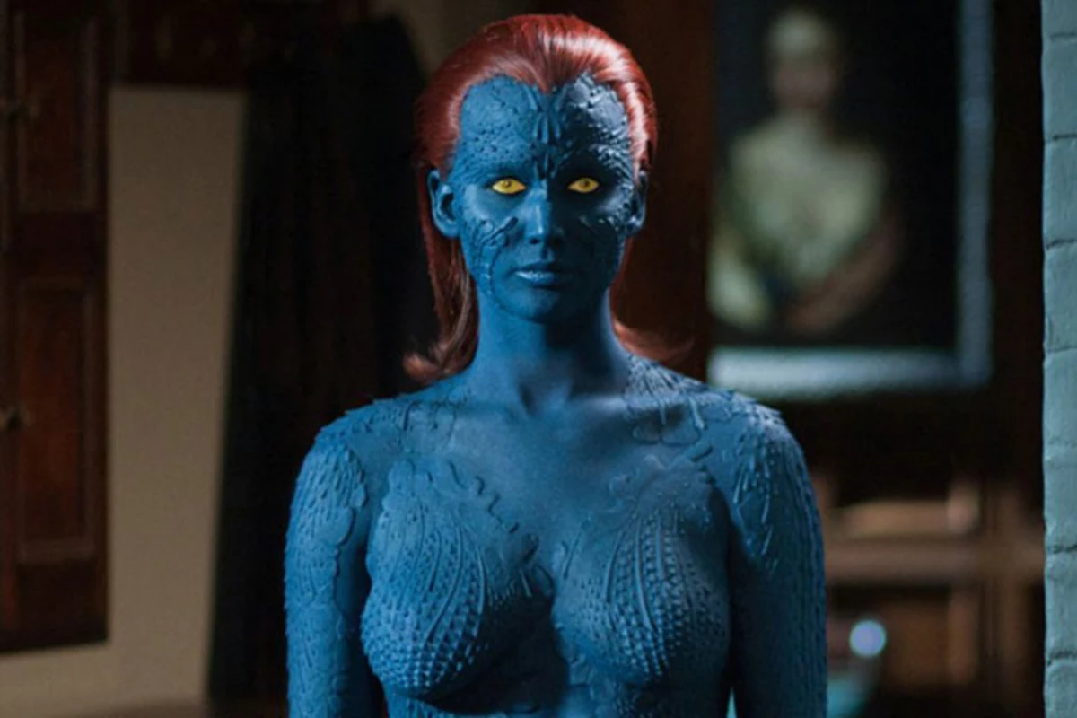 X-Men: Days of Future Past' — Jennifer Lawrence Is Too Big of a Star to  Wear Mystique Body Paint