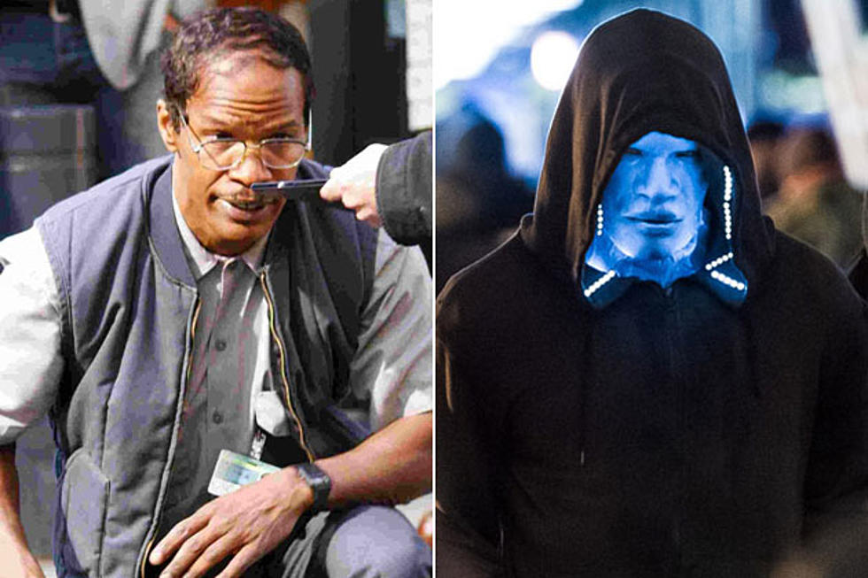 &#8216;Amazing Spider-Man 2&#8242; Set Pics Show Off Jamie Foxx&#8217;s Electro Before and After