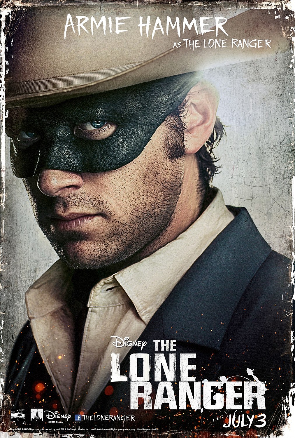 New 'The Lone Ranger' Posters Show Off Johnny Depp and Armie Hammer [UPDATE]