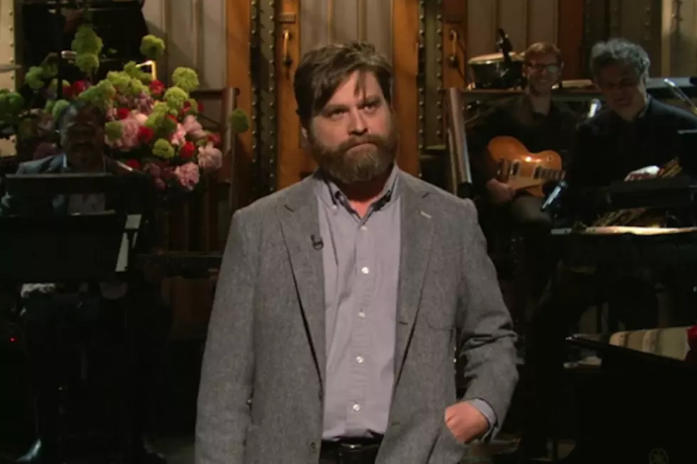 Zach Galifianakis Delivers A Hilarious Opening Monologue For SNL [VIDEO]