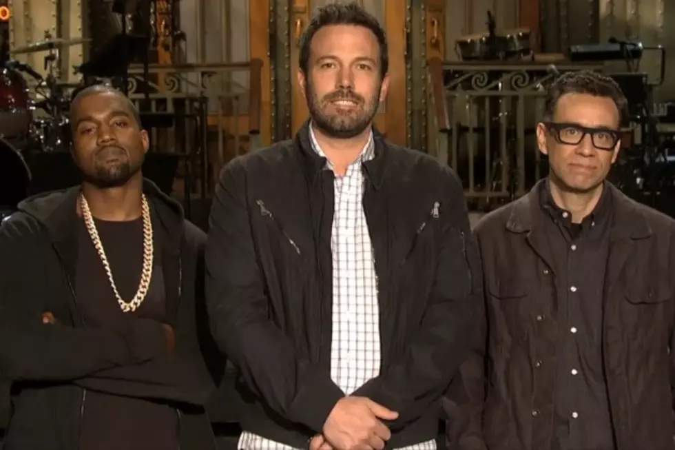 ‘SNL’ Preview: Ben Affleck Covers for Unimpressed Kanye West