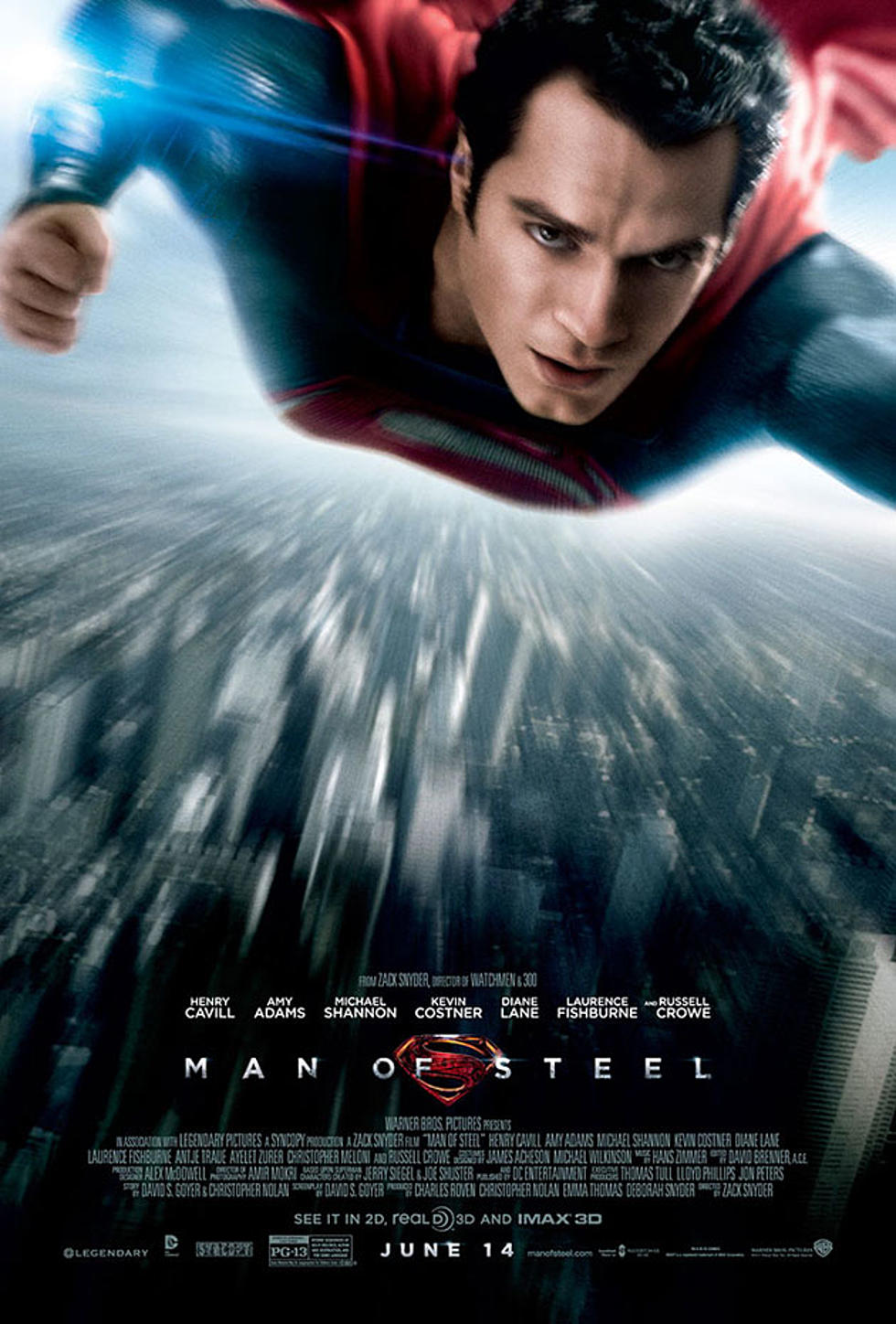 ‘Man of Steel’ Poster: It’s a Bird! It’s a Plane! No, It’s the Superman We’ve Been Waiting For