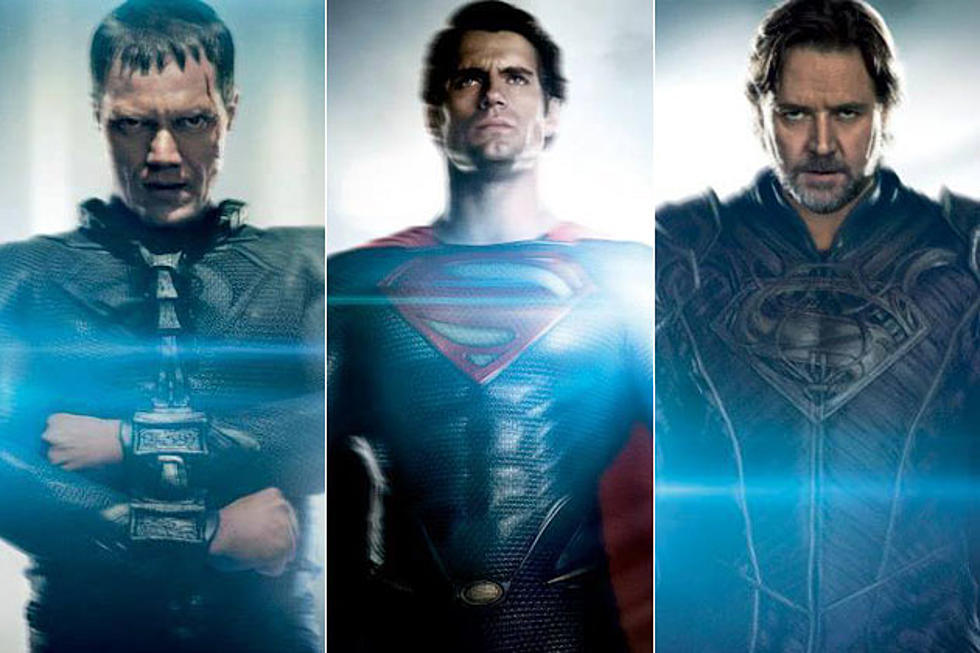‘Man of Steel’ Posters: Superman, General Zod and Jor-El Are Ready for Battle