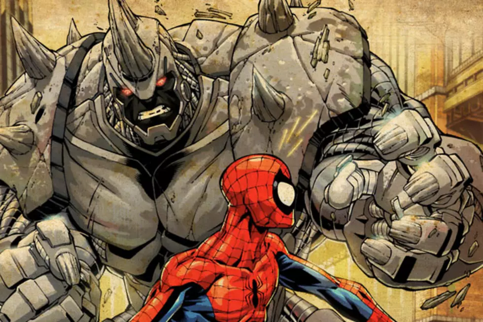 The Wrap Up: First Look at Rhino in &#8216;Amazing Spider-Man 2&#8217;?