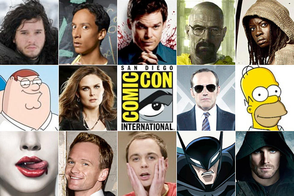 Comic-Con 2013: Full Schedule of TV Panels!