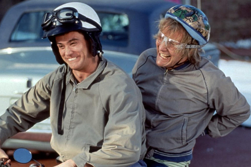 First Look: Jim Carrey and Jeff Daniels Back in Character on ‘Dumb and Dumber 2′ Set