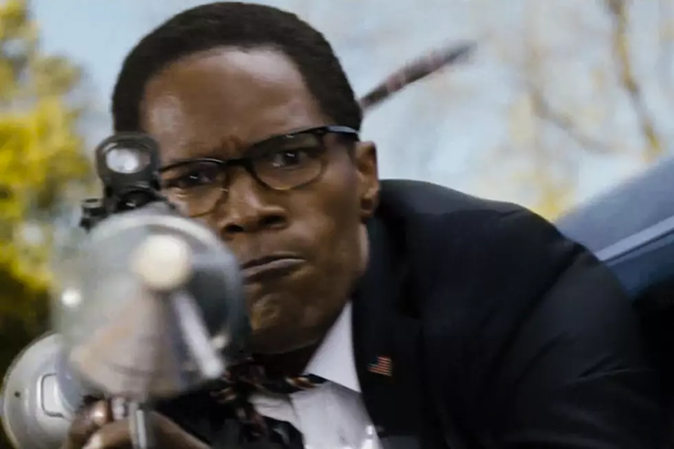 ‘White House Down’ Clip: Watch Out! President Jamie Foxx Has a Rocket Launcher