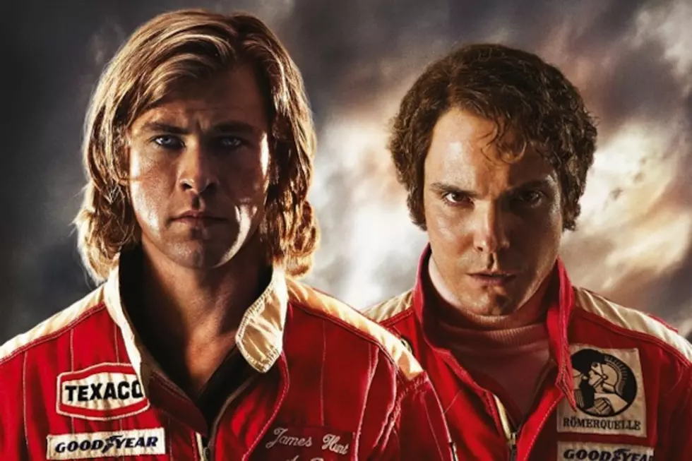 The Wrap Up: Chris Hemsworth and Daniel Bruhl Get Very Serious in New &#8216;Rush&#8217; Posters