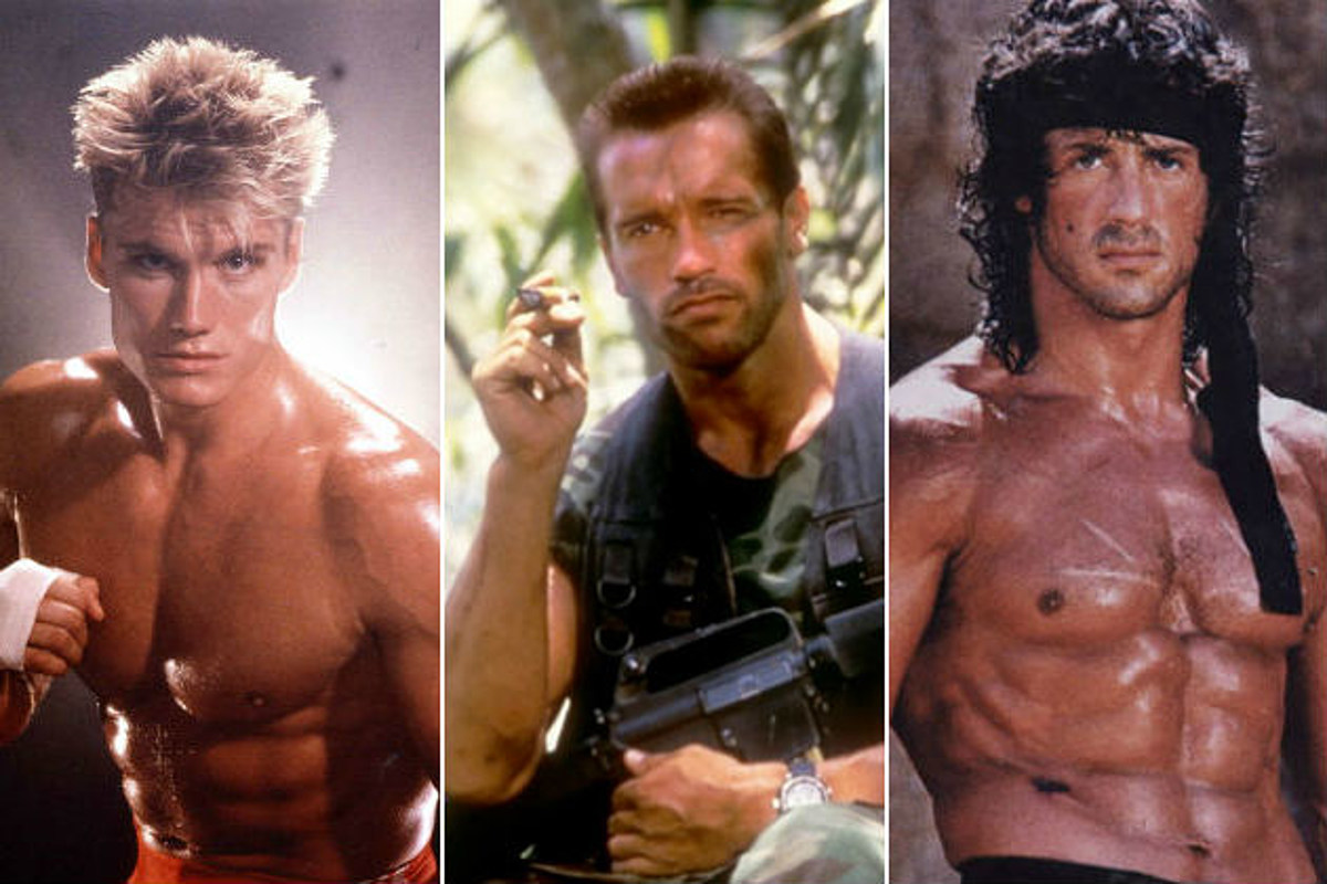 80s Action Stars Then And Now
