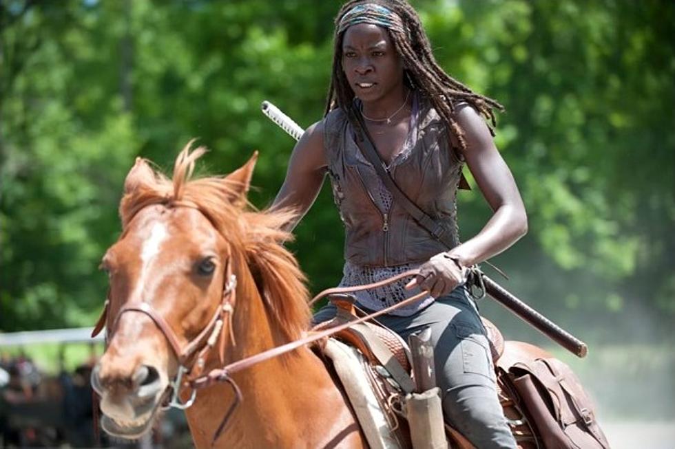 ‘The Walking Dead’ Season 4 Sneak Peek: Michonne Horses Around!
