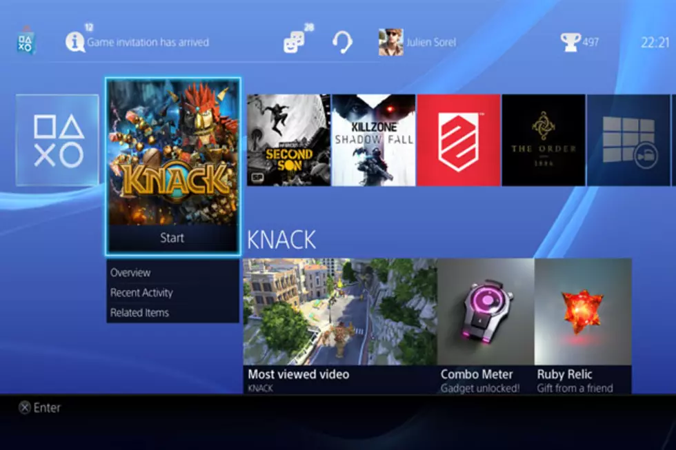 A Picturesque Look at the PlayStation 4 User Interface