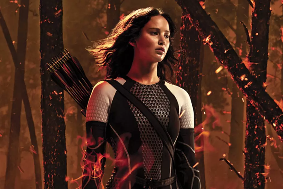 &#8216;The Hunger Games: Catching Fire&#8217; IMAX Poster Sets Jennifer Lawrence Among the Gods
