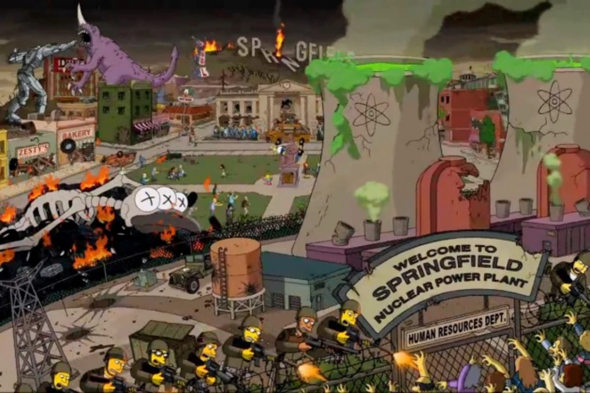 Watch 'The Simpsons' "Treehouse of Horror" Couch Gag
