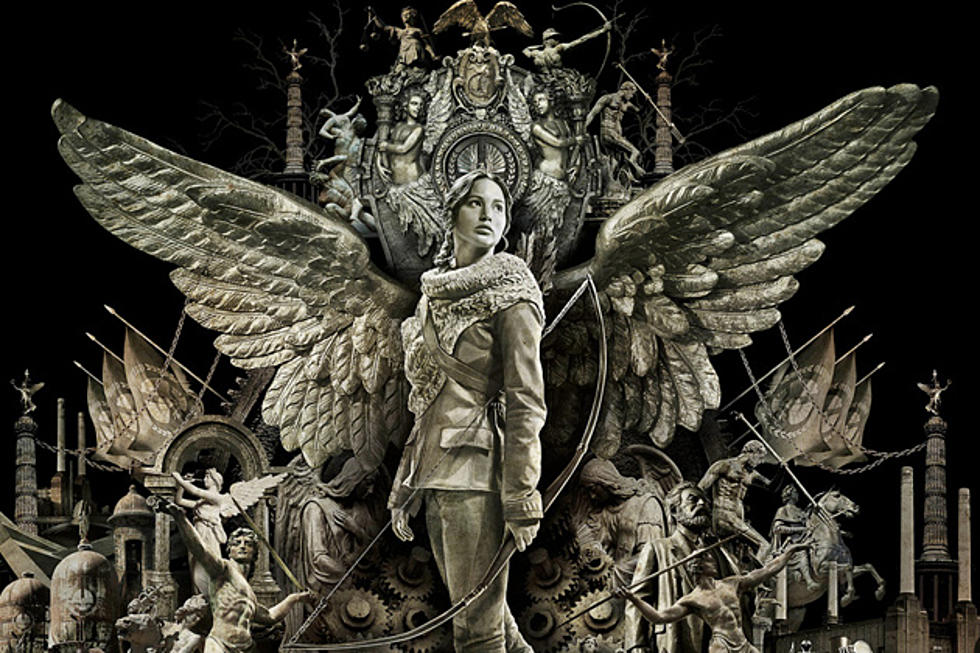 ‘The Hunger Games: Catching Fire’ IMAX Poster Sets Jennifer Lawrence Among the Gods