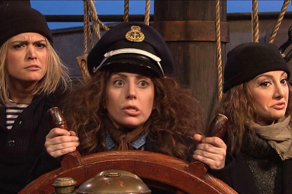 ‘SNL’ Deleted Scenes: Lady Gaga Leads the “Female Sea Captains”