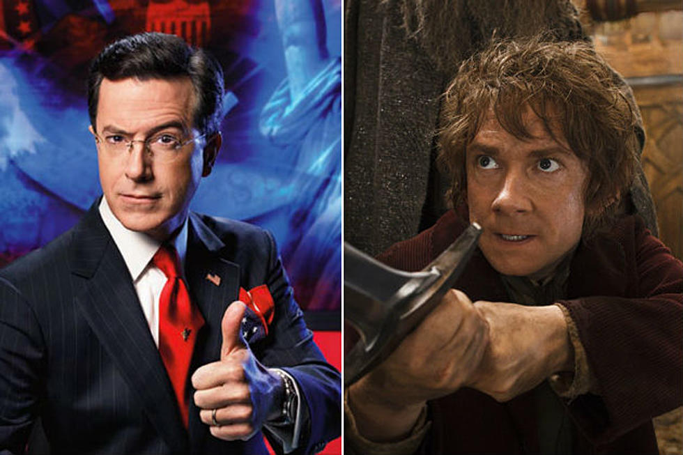 See Stephen Colbert in 'The Hobbit: The Desolation of Smaug'
