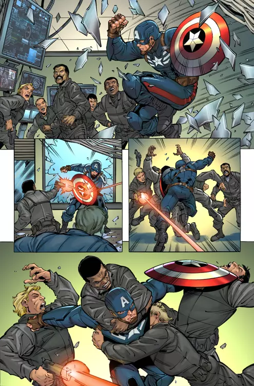 Captain America 2' Tie-In Comic Book Reveals First Look