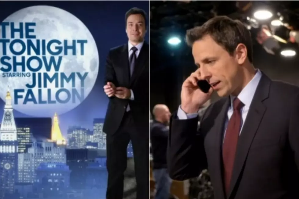 Watch Jimmy Fallon and Seth Meyers&#8217; First &#8216;Tonight Show&#8217; and &#8216;Late Night&#8217; Promos