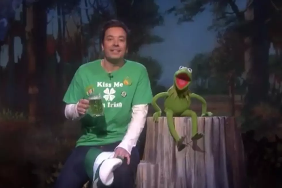 Jimmy Fallon and Kermit the Frog Celebrate St. Patrick&#8217;s Day With a New Version of &#8220;Bein&#8217; Green&#8221;