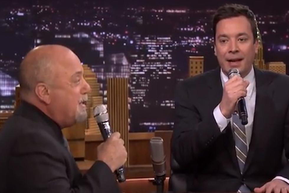 Jimmy Fallon Duets With Billy Joel and an iPad App on ‘The Tonight Show’