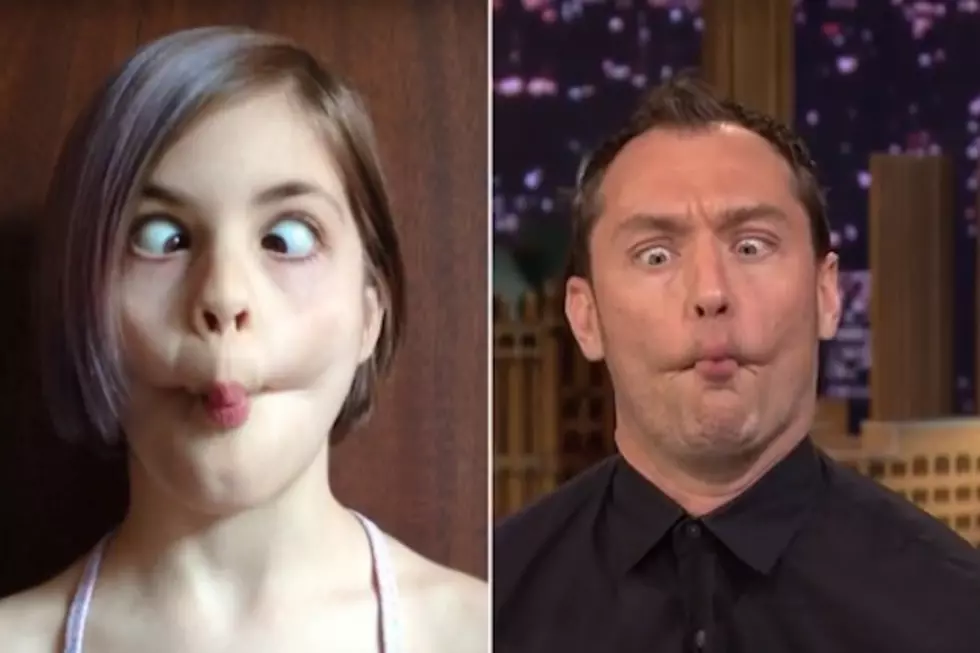 Watch Jude Law Imitates Your Kid's Best Funny Face