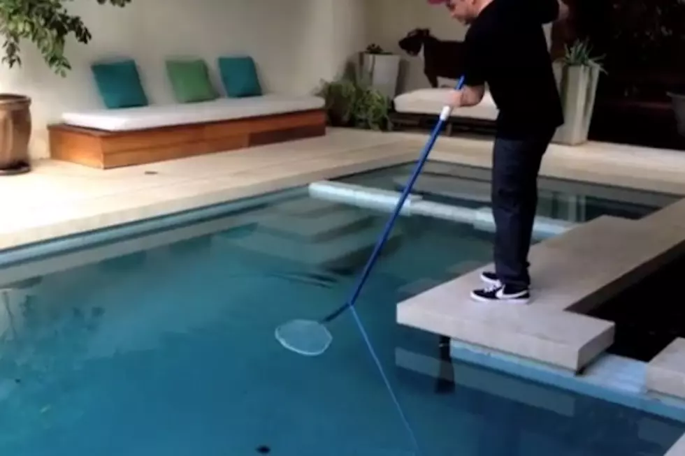 Jimmy Kimmel Shows How He Handled That Tarantula In His Pool