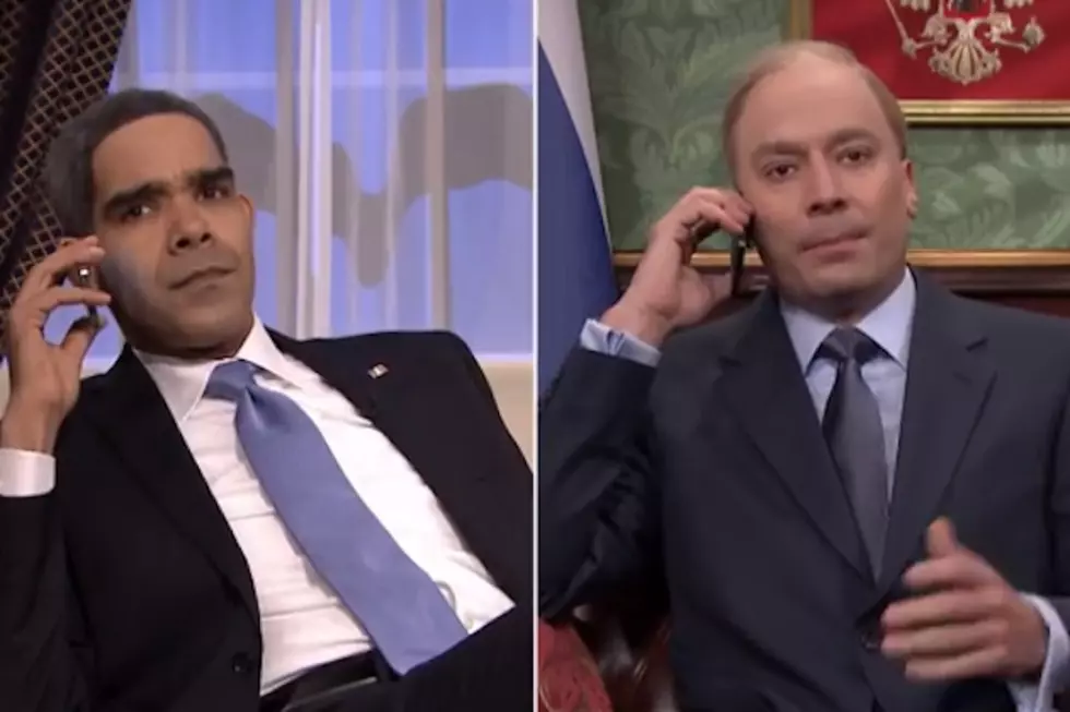 Jimmy Fallon’s Vladimir Putin Sings “Let It Go” and More During Phone Chat With Obama