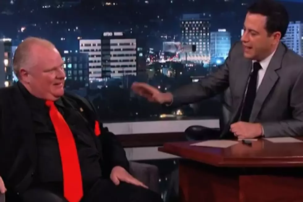 Jimmy Kimmel Brings Toronto Mayor Rob Ford to ‘Jimmy Kimmel Live’ for One Bloated Interview
