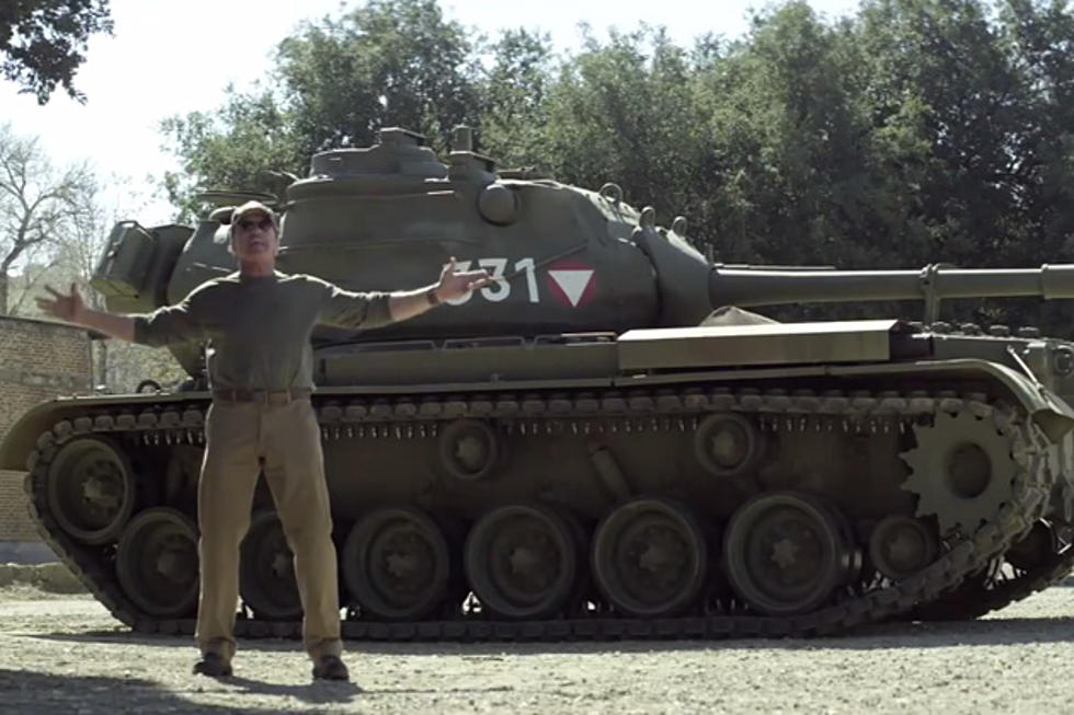 Arnold Schwarzenegger Wants You to Crush Things With His Tank…For Charity!