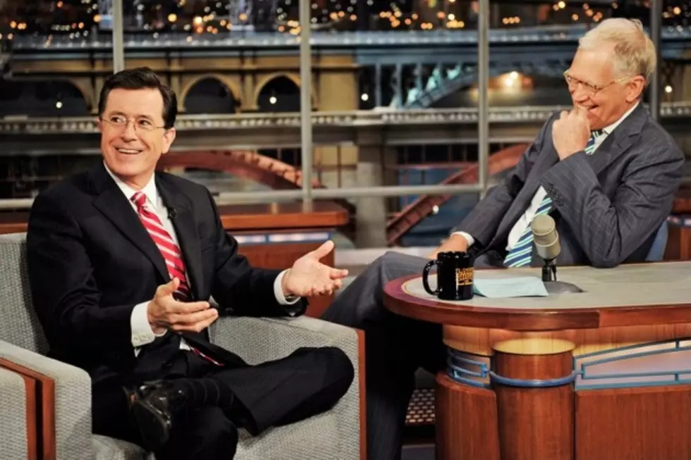 Letterman Meets His Replacement