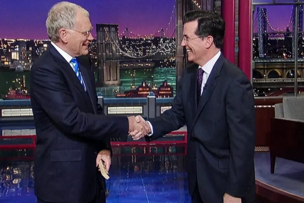 colbert to replace letterman?