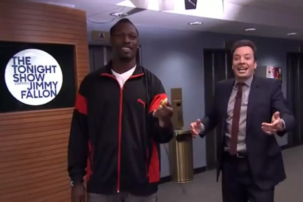 Only Jimmy Fallon Would Try to Outrun the NFL First Round Draft Pick