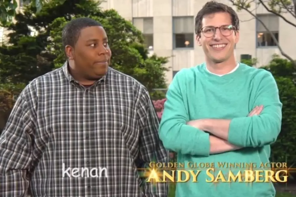 ‘SNL’ Season Finale Preview: Andy Samberg Touts Golden Globe Win, Frolics to Bette Midler