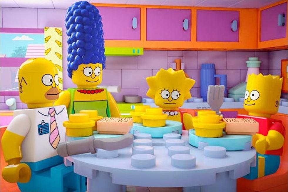'Simpsons' LEGO Trailer!