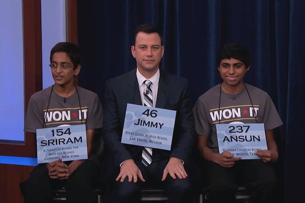 Can Two Spelling Bee Champs Best Jimmy Kimmel?