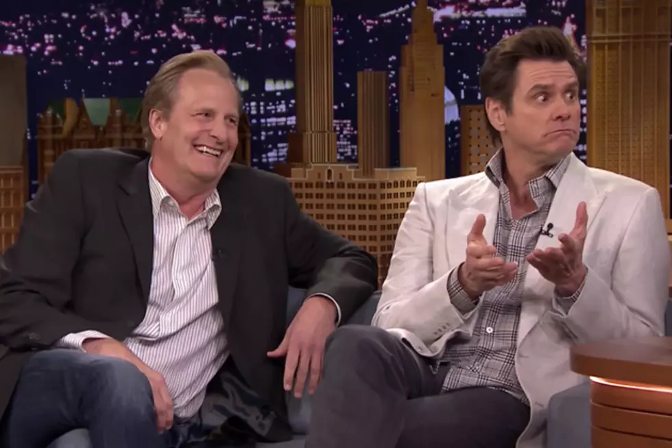 ‘Dumb and Dumber 2′ Stars Jim Carrey and Jeff Daniels Nap, Talk Sequel on ‘Tonight Show’